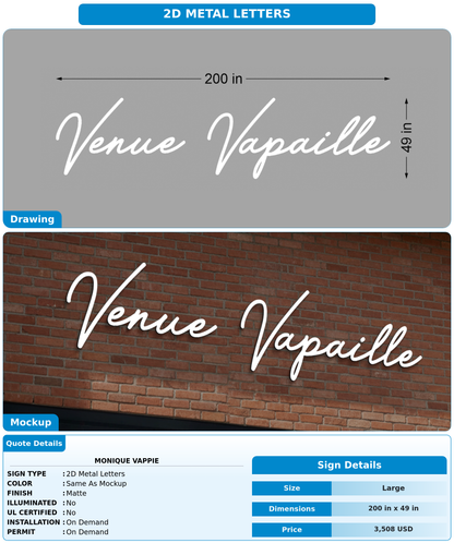 CUSTOM MOCKUP SIGN FOR Monique Vappie