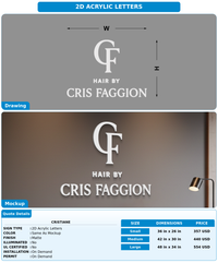 CUSTOM MOCKUP SIGN FOR Cristiane