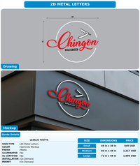 CUSTOM MOCKUP SIGN FOR Lesslie Yvette