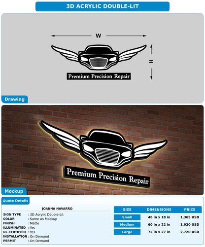 CUSTOM MOCKUP SIGN FOR Joanna Navarro
