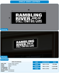 CUSTOM MOCKUP SIGN FOR Anna Richardson