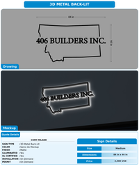 CUSTOM MOCKUP SIGN FOR Cory Miland