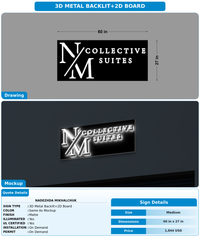 CUSTOM MOCKUP SIGN FOR Nadezhda Mikhalchuk