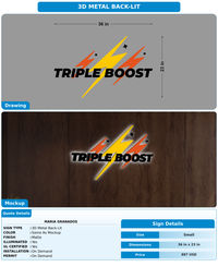 CUSTOM MOCKUP SIGN FOR Maria Granados