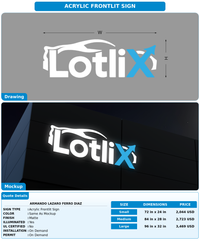 CUSTOM MOCKUP SIGN FOR Armando Lazaro Ferro Diaz