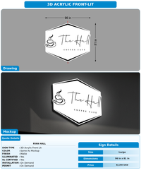 CUSTOM MOCKUP SIGN FOR Ryan Hall