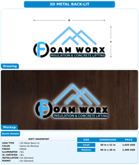 CUSTOM MOCKUP SIGN FOR Matt Davenport