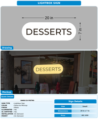 CUSTOM MOCKUP SIGN FOR Dario Di Pietro