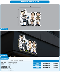 CUSTOM MOCKUP SIGN FOR Elias Amadeo Alvarez