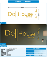 CUSTOM MOCKUP SIGN FOR Rodrico Blanchard