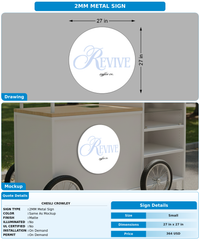 CUSTOM MOCKUP SIGN FOR Chesli Crowley
