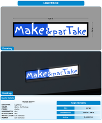 CUSTOM MOCKUP SIGN FOR Tracie Scott