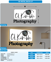 CUSTOM MOCKUP SIGN FOR Robin D. Davis