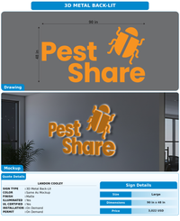 CUSTOM MOCKUP SIGN FOR Landon Cooley