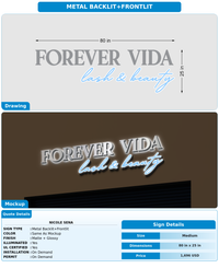 CUSTOM MOCKUP SIGN FOR Nicole Sena