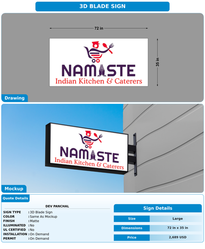 CUSTOM MOCKUP SIGN FOR dev panchal