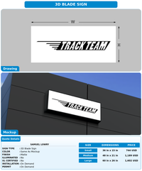 CUSTOM MOCKUP SIGN FOR Samuel Lowry