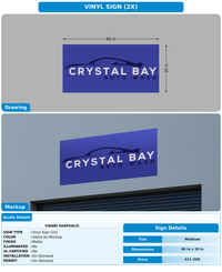 CUSTOM MOCKUP SIGN FOR Yianni Shafkalis