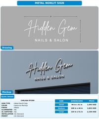 CUSTOM MOCKUP SIGN FOR chelsea pitzer
