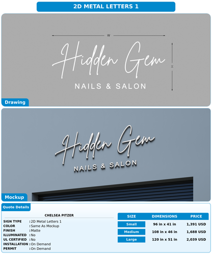 CUSTOM MOCKUP SIGN FOR chelsea pitzer