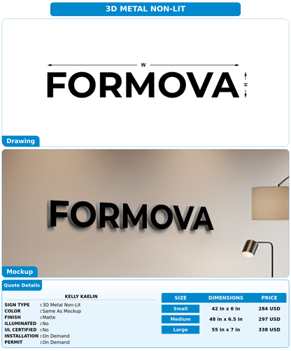 CUSTOM MOCKUP SIGN FOR Kelly Kaelin