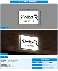 CUSTOM MOCKUP SIGN FOR Gregory Graham