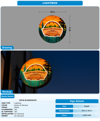 CUSTOM MOCKUP SIGN FOR Devin Blankenship
