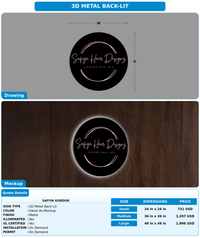 CUSTOM MOCKUP SIGN FOR Safiya Gordon