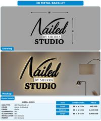 CUSTOM MOCKUP SIGN FOR Sherra Simms