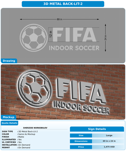 CUSTOM MOCKUP SIGN FOR Sherzod Norkobilov
