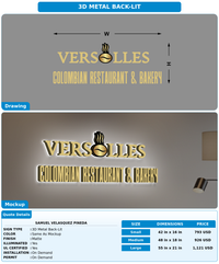 CUSTOM MOCKUP SIGN FOR Samuel Velasquez Pineda