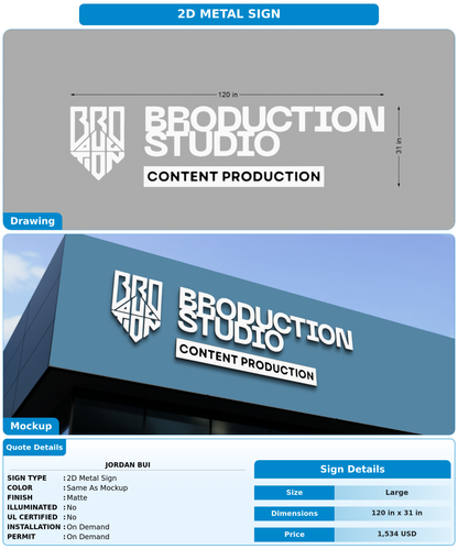CUSTOM MOCKUP SIGN FOR Jordan Bui