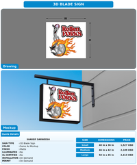CUSTOM MOCKUP SIGN FOR Shareif Darweesh