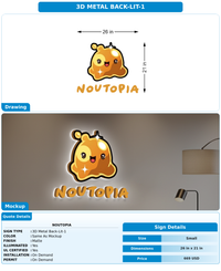 CUSTOM MOCKUP SIGN FOR Noutopia