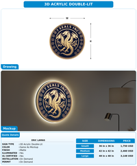 CUSTOM MOCKUP SIGN FOR Eric Lamas