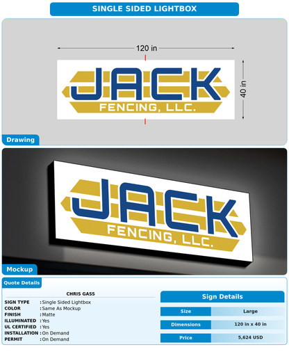 CUSTOM MOCKUP SIGN FOR Chris Gass