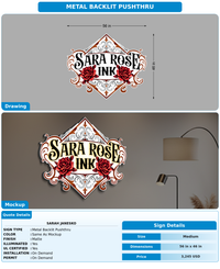 CUSTOM MOCKUP SIGN FOR Sarah Janesko