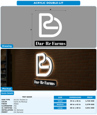 CUSTOM MOCKUP SIGN FOR Trey Baker