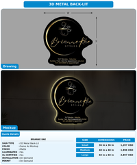 CUSTOM MOCKUP SIGN FOR Brianne rae