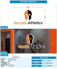 CUSTOM MOCKUP SIGN FOR Mason Hays