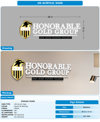 CUSTOM MOCKUP SIGN FOR Morgan Fisher
