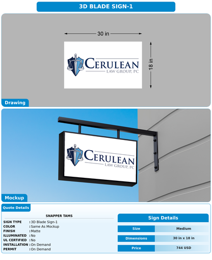 CUSTOM MOCKUP SIGN FOR Snapper Tams