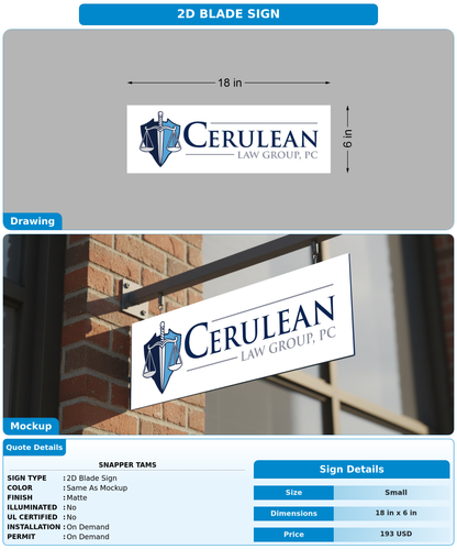 CUSTOM MOCKUP SIGN FOR Snapper Tams