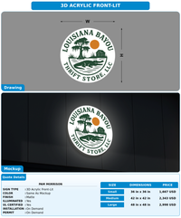 CUSTOM MOCKUP SIGN FOR Pam Morrison