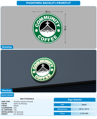 CUSTOM MOCKUP SIGN FOR Ben Fitzgerald