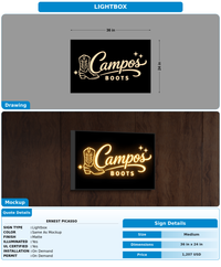 CUSTOM MOCKUP SIGN FOR Ernest Picasso