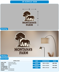 CUSTOM MOCKUP SIGN FOR Dayra Cruz