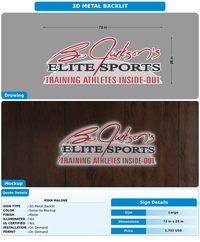 CUSTOM MOCKUP SIGN FOR Ryan Malone
