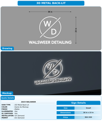 CUSTOM MOCKUP SIGN FOR Zach Walsweer