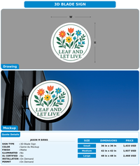 CUSTOM MOCKUP SIGN FOR Jason M Birns